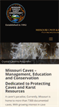 Mobile Screenshot of mocavesandkarst.org